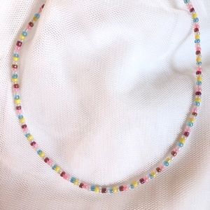 Hand made beaded anklet or choker